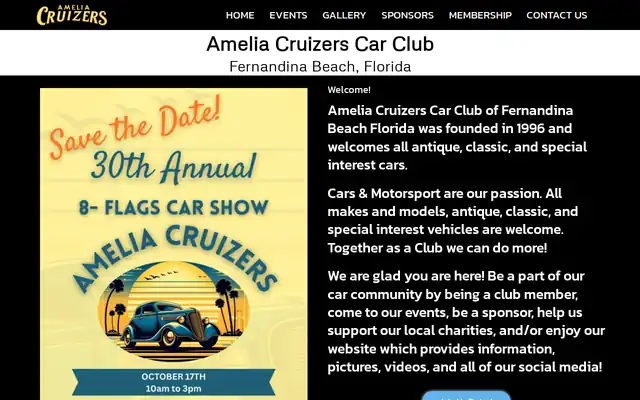 Amelia Cruizers website