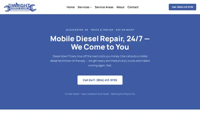 Do It Wright Service & Lube website